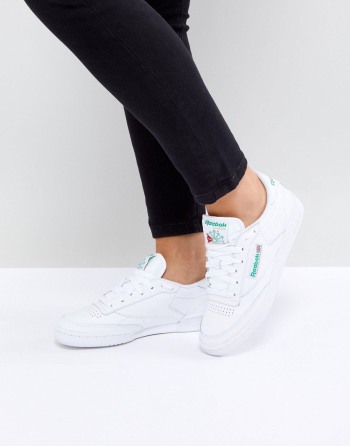 Reebok Club C 85 Bijele - Ženske Tenisice | 81476SWKX